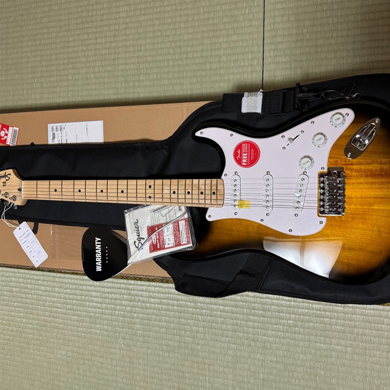 Squier by Fender Squier Sonic Stratocaster (2-Color Sunburst/Maple Fingerboard)の画像